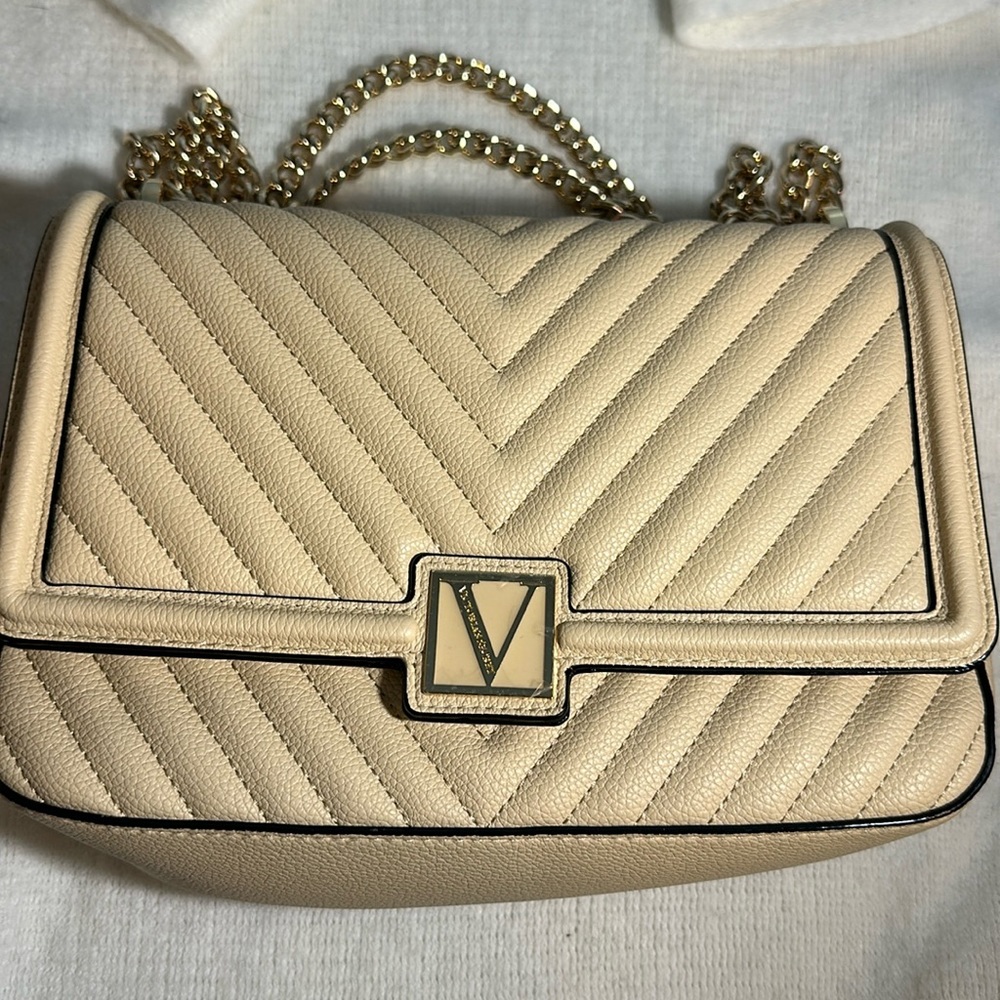NWOT Victoria Secret tan purse